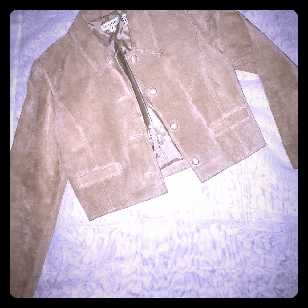 Tan Ann Taylor suede